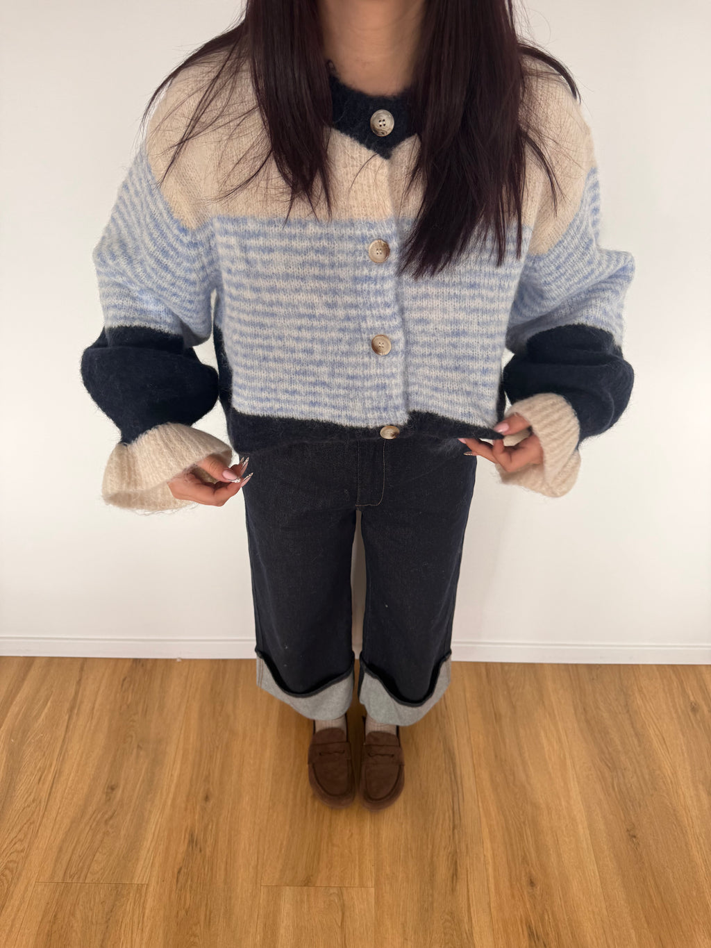 GILET MARIN