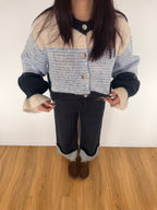 GILET MARIN