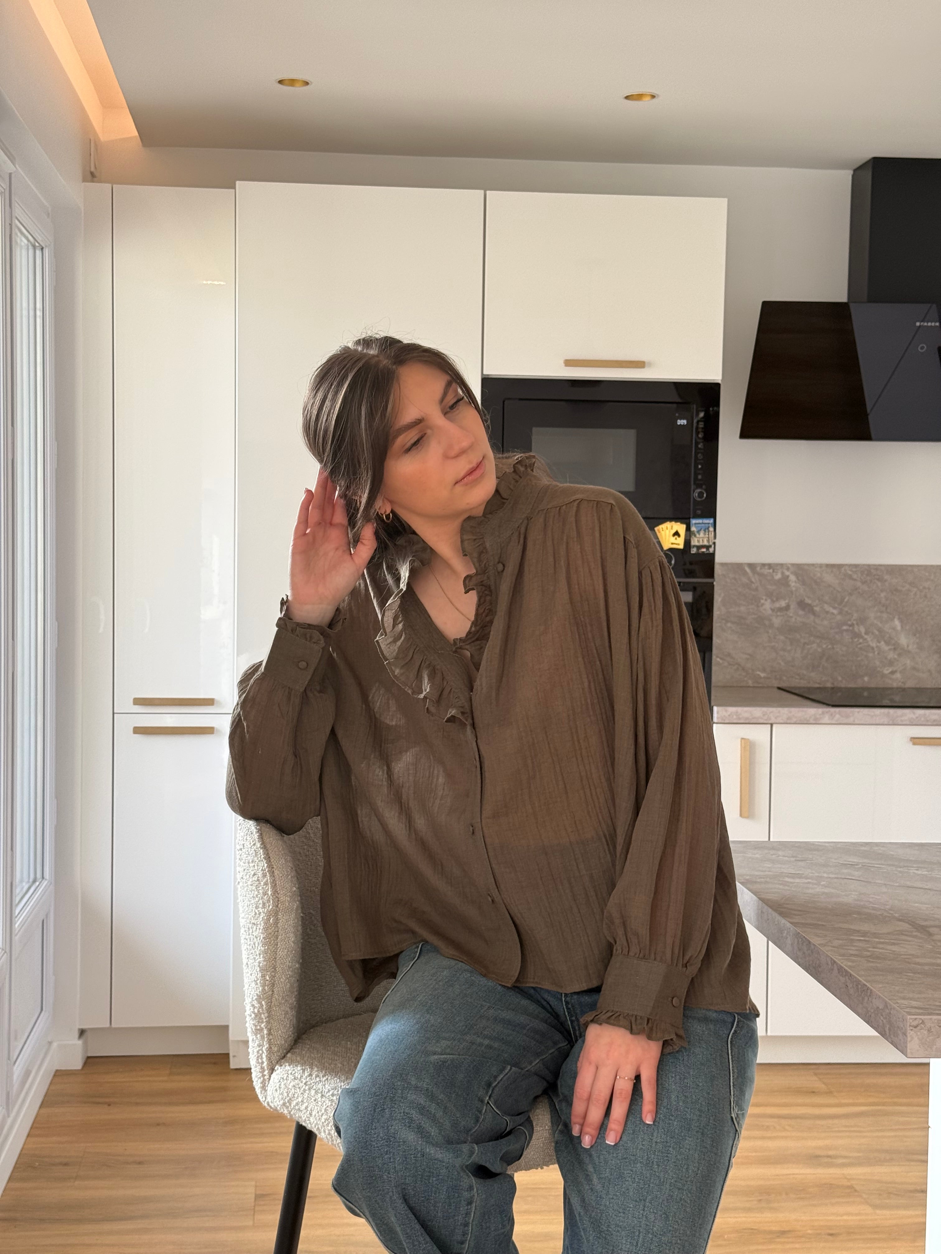 CHEMISE VOILE DE COTON