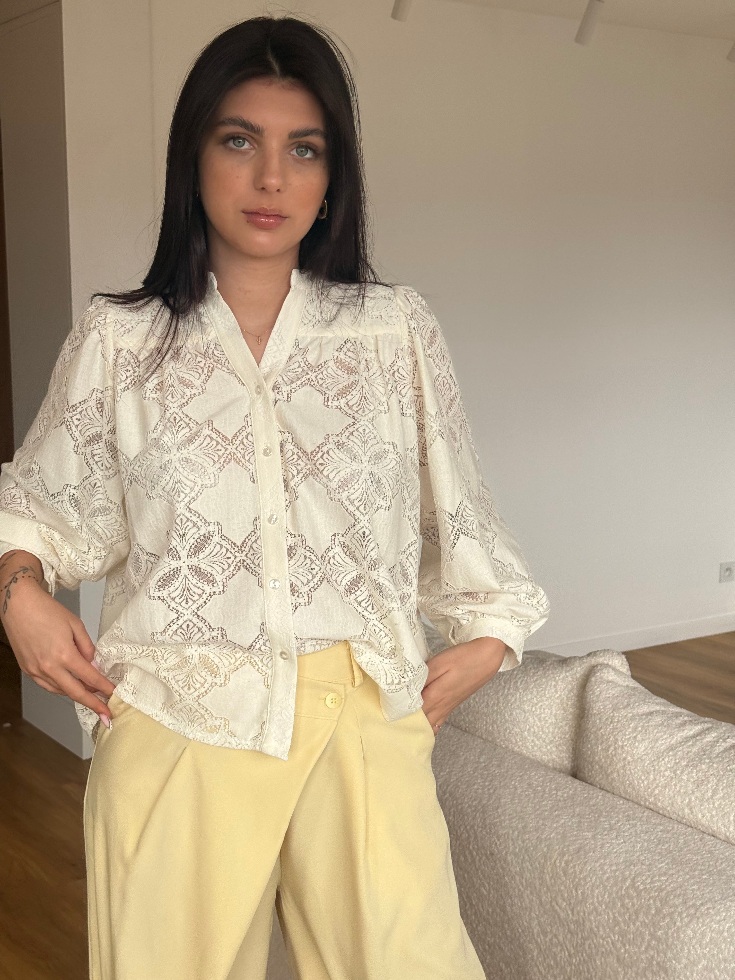 CHEMISE LOUISE DENTELLE