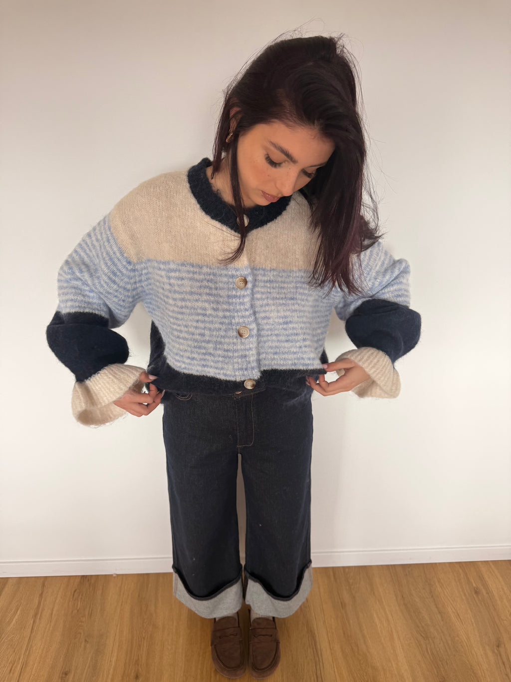 GILET MARIN