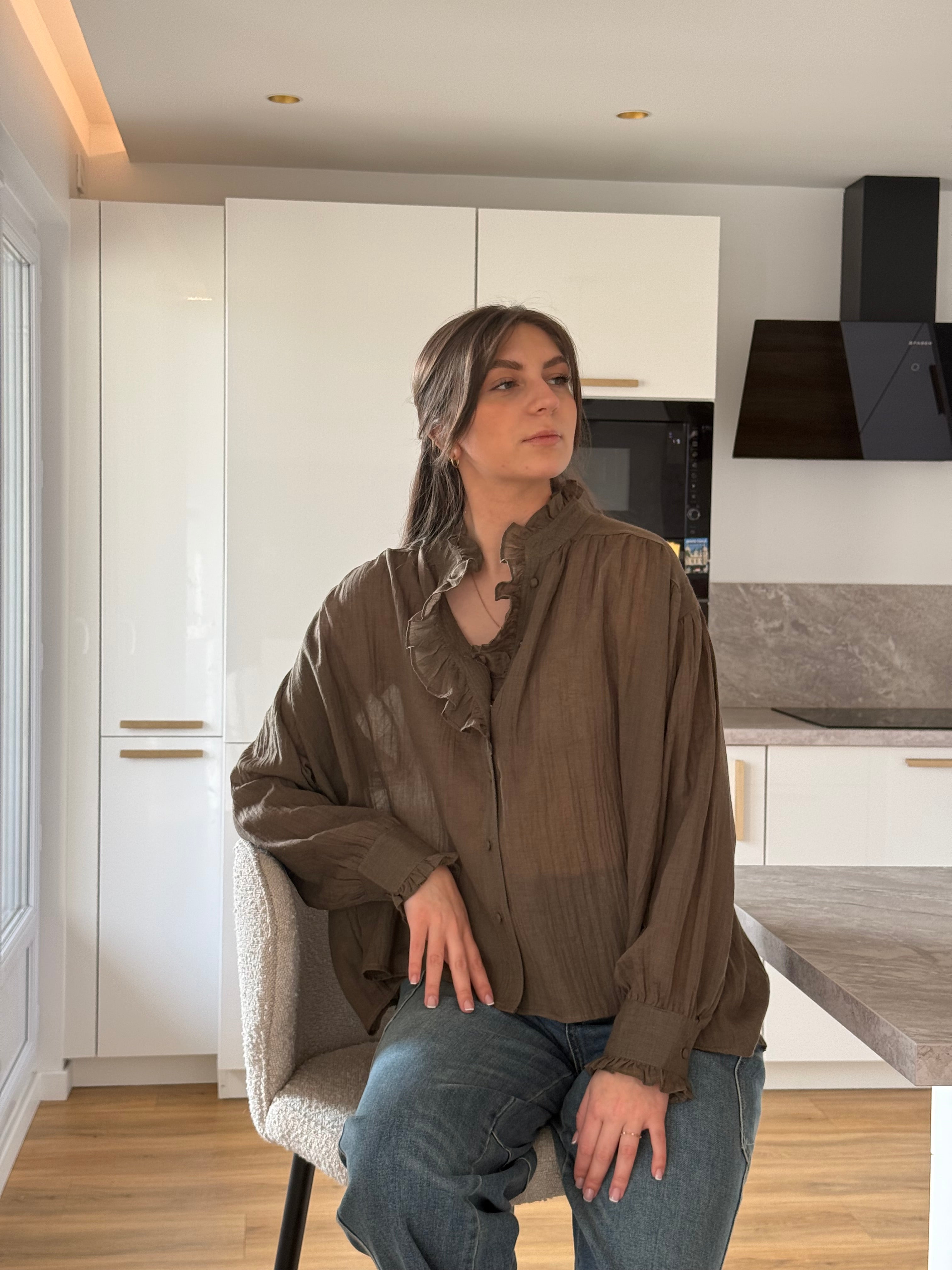 CHEMISE VOILE DE COTON